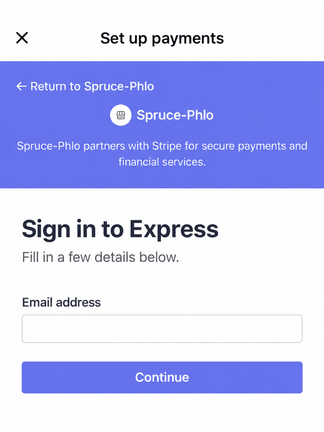Setting up Stripe payments in Phlo